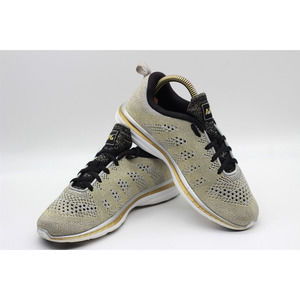 APL Techloom Pro Women’s Metallic Gold Knit Running Sneakers Size 6
